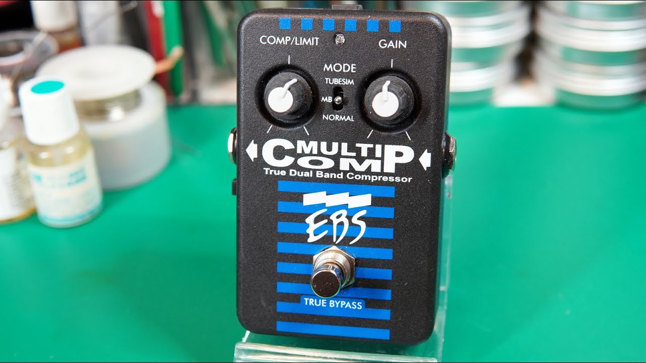 【エフェクター修理】EBS MULTI COMP 電源点かず。パターンを飛ばしても自己責任で直す。