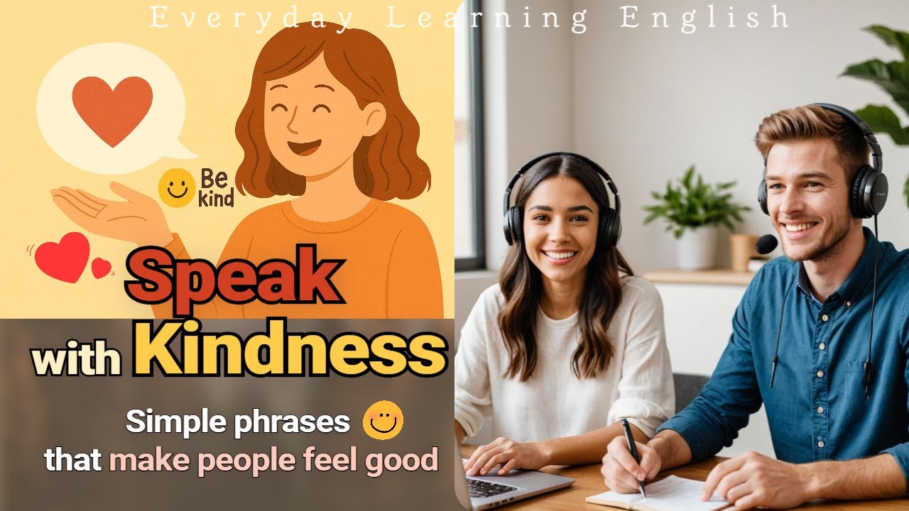 English for Kindness: 20 Gentle Phrases to Sound Warm & Friendly l EP.86