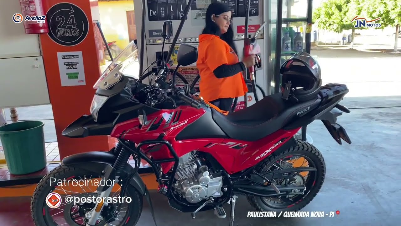 PRIMEIRA VIAGEM LONGA NA AVELLOZ AZX 160 AVELLOZ!
