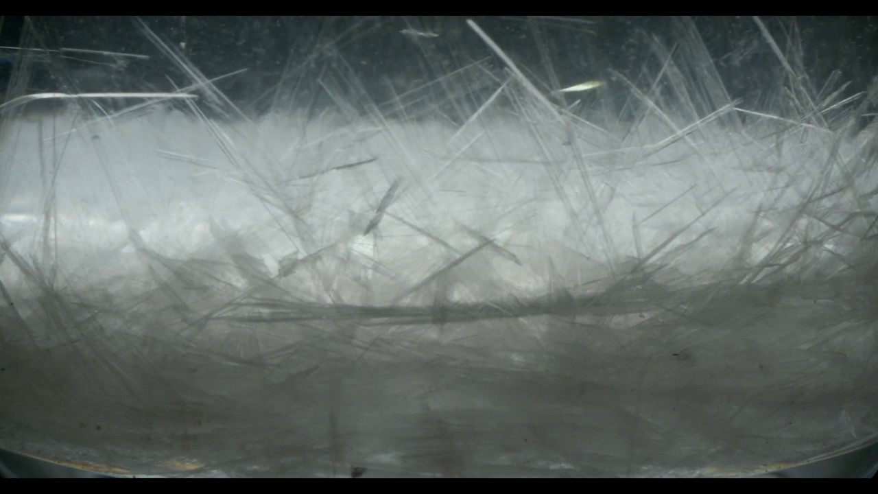 Crystallization of phenethylamine HCl from water