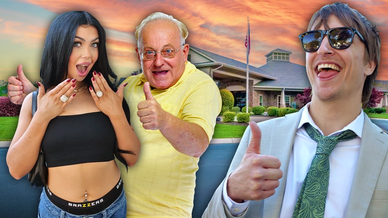 Taking an Adult Star to a Retirement Home