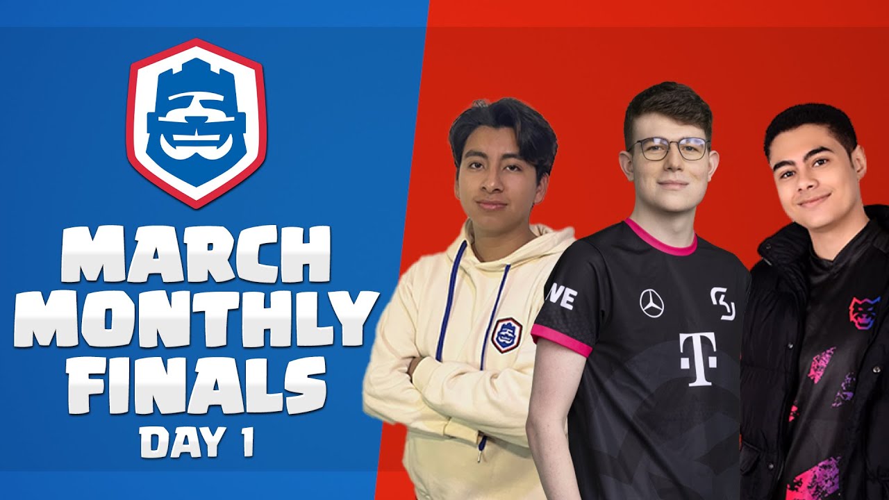 March Monthly Finals Day 1 | Clash Royale League 2023
