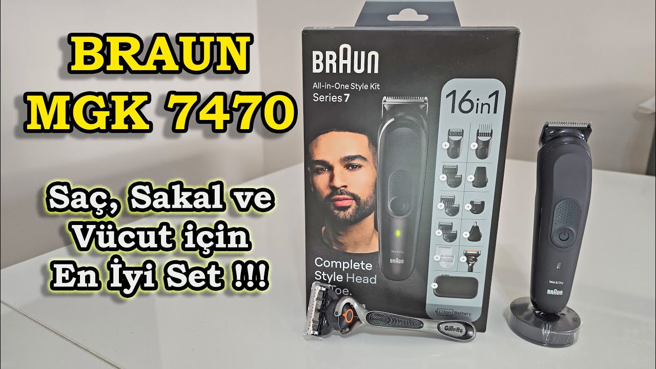 Braun MGK7470 (Saç, Sakal , Vücut Şekillendirme)