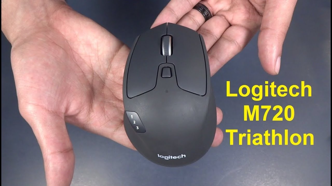 Logitech M720 Triathlon Multi Device Unboxing
