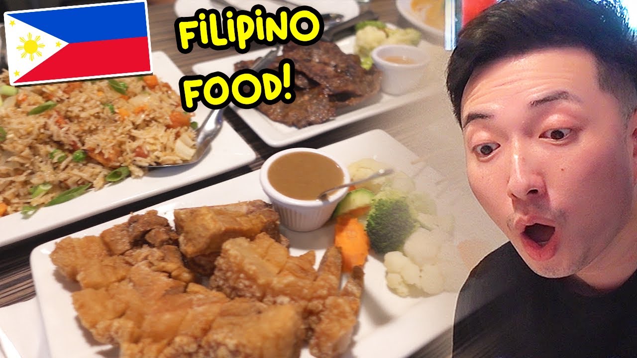 Trying Filipino Food For The First Time..