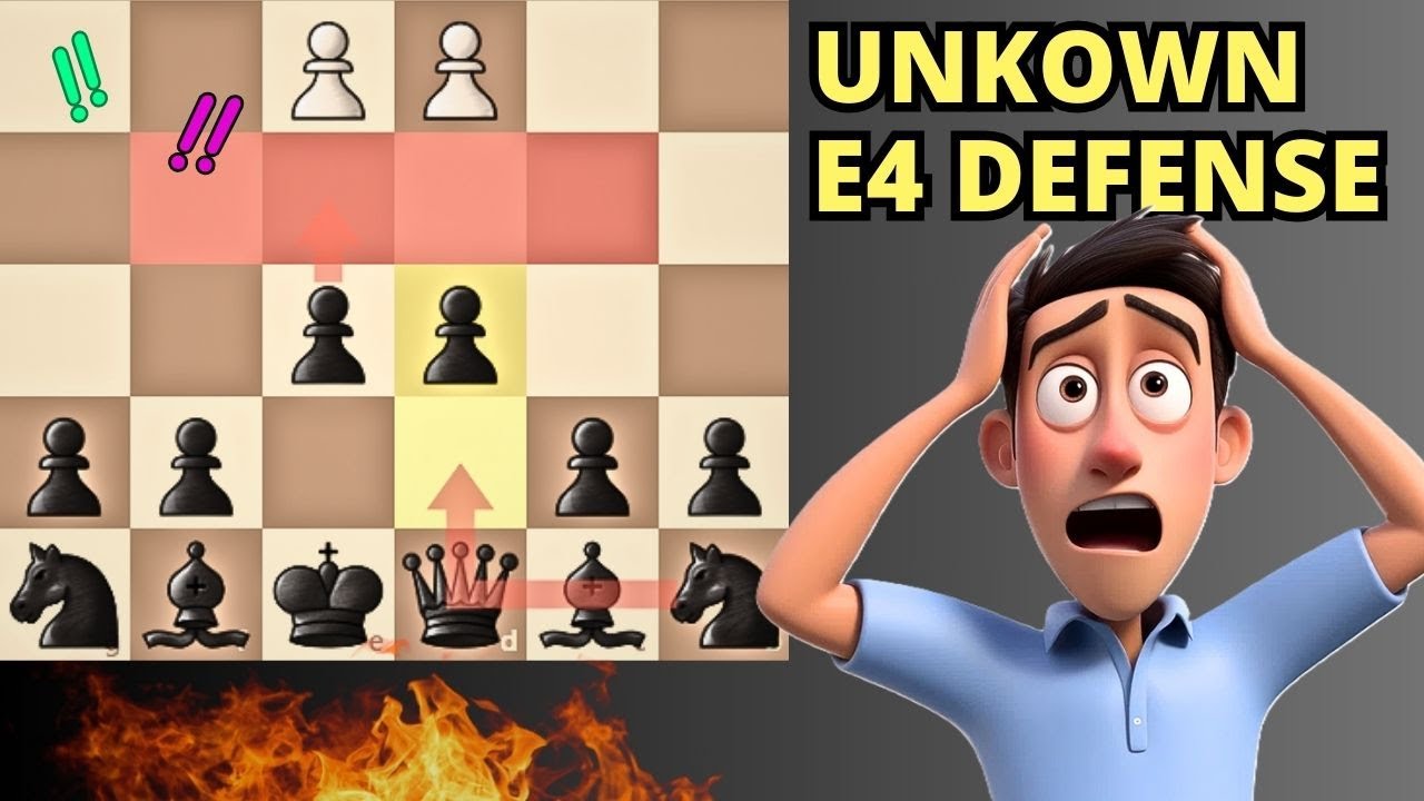 Surprise Opening Response to e4 | NOT the French Defense! 😱🔥