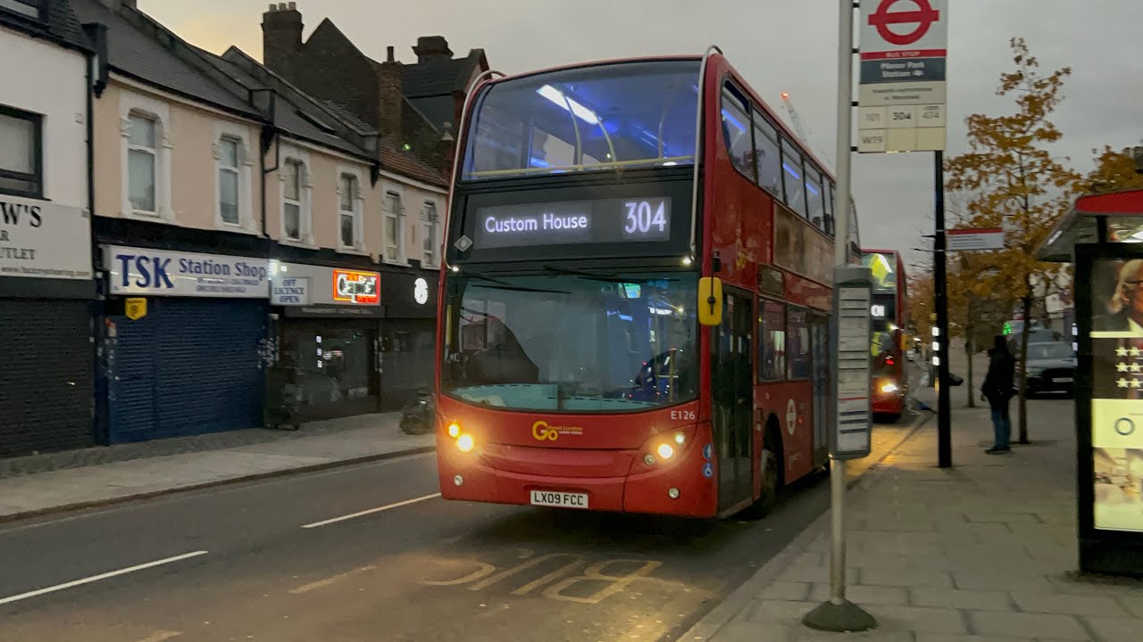 *Decent Trident*|Go Ahead London Bus Route 304|E126(LX09 FCC)ADL Enviro 400 Trident Euro 4