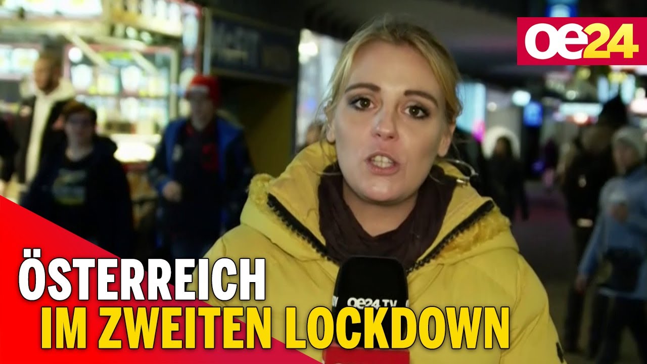 Corona: Österreich im zweiten Lockdown