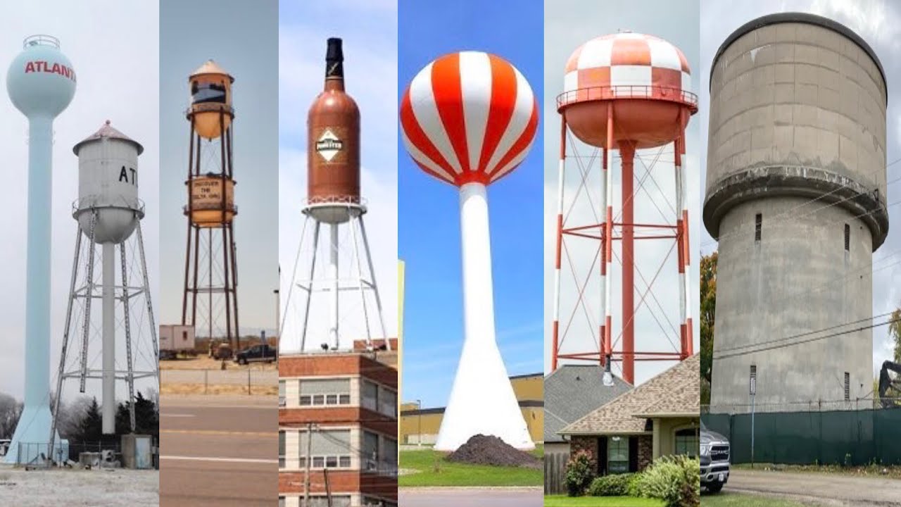 Water Tank Demolition And Old Tank Demolition #Water Tower #Interesting Part