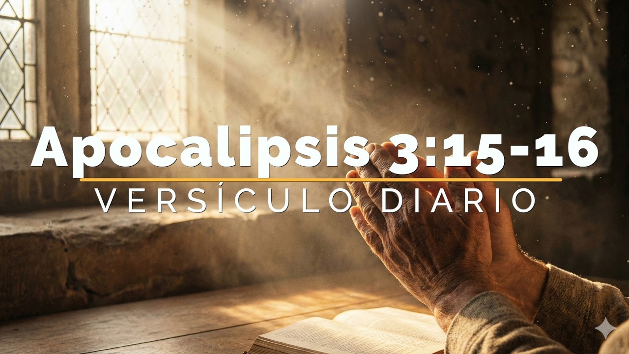 Sal de la zona de confort espiritual - Versículo diario: Apocalipsis 3:15-16