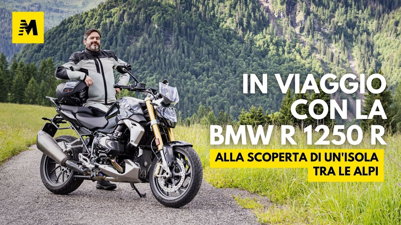 L'isola alpina di SAURIS in sella alla BMW R1250 R!