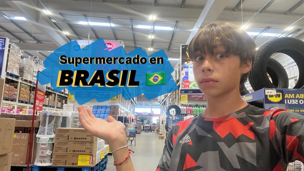 Como es un supermercado en brasil? #supermercado #vlog #brasil
