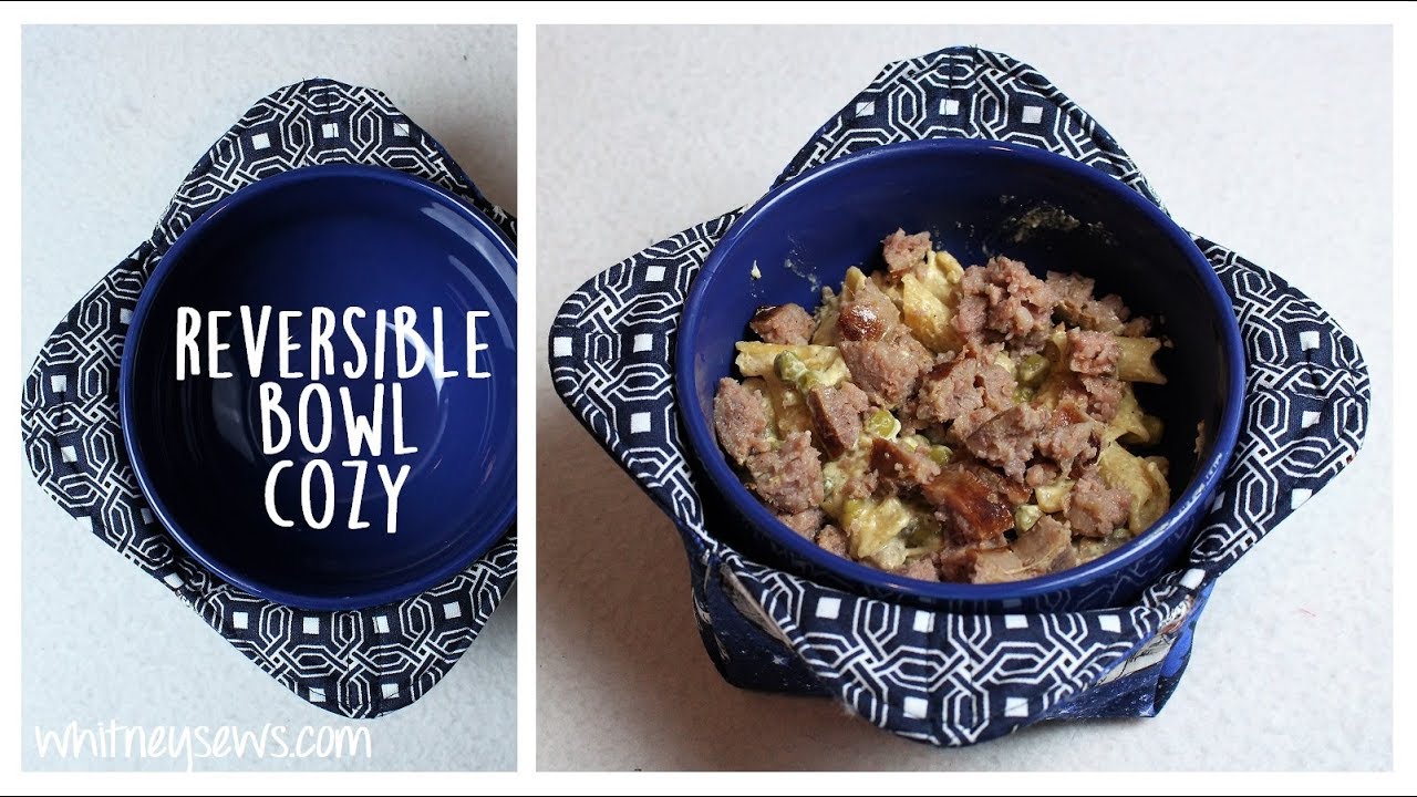 Reversible Bowl Cozy | Whitney Sews