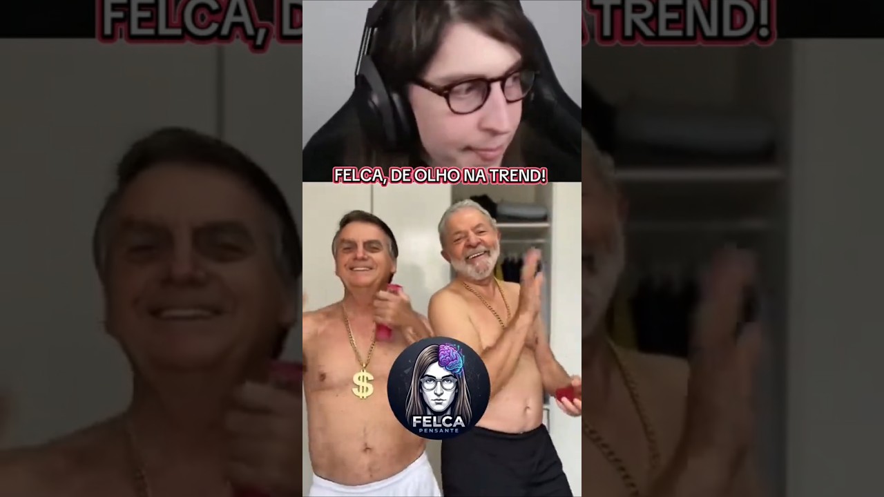 🚨 FELCA DE OLHO: LULA E BOLSONARO JUNTOS?! 😂SAIU DO CONTROLE! 😂🇧🇷 @felquinhas #felca #felcaedit