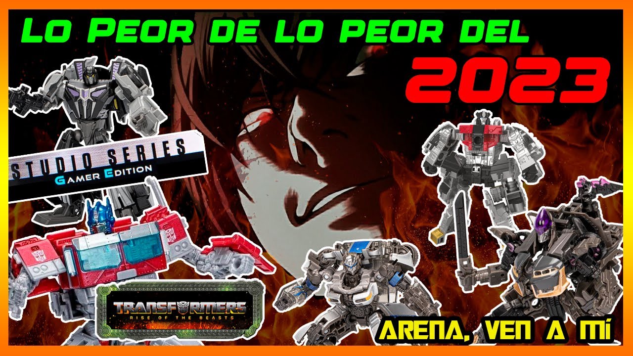 Los Peores Transformers del 2023 😈​(Oficiales). By Cyclonux