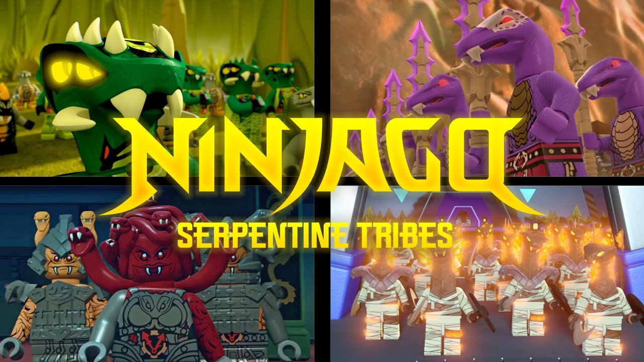 All Serpentine Tribes in Ninjago