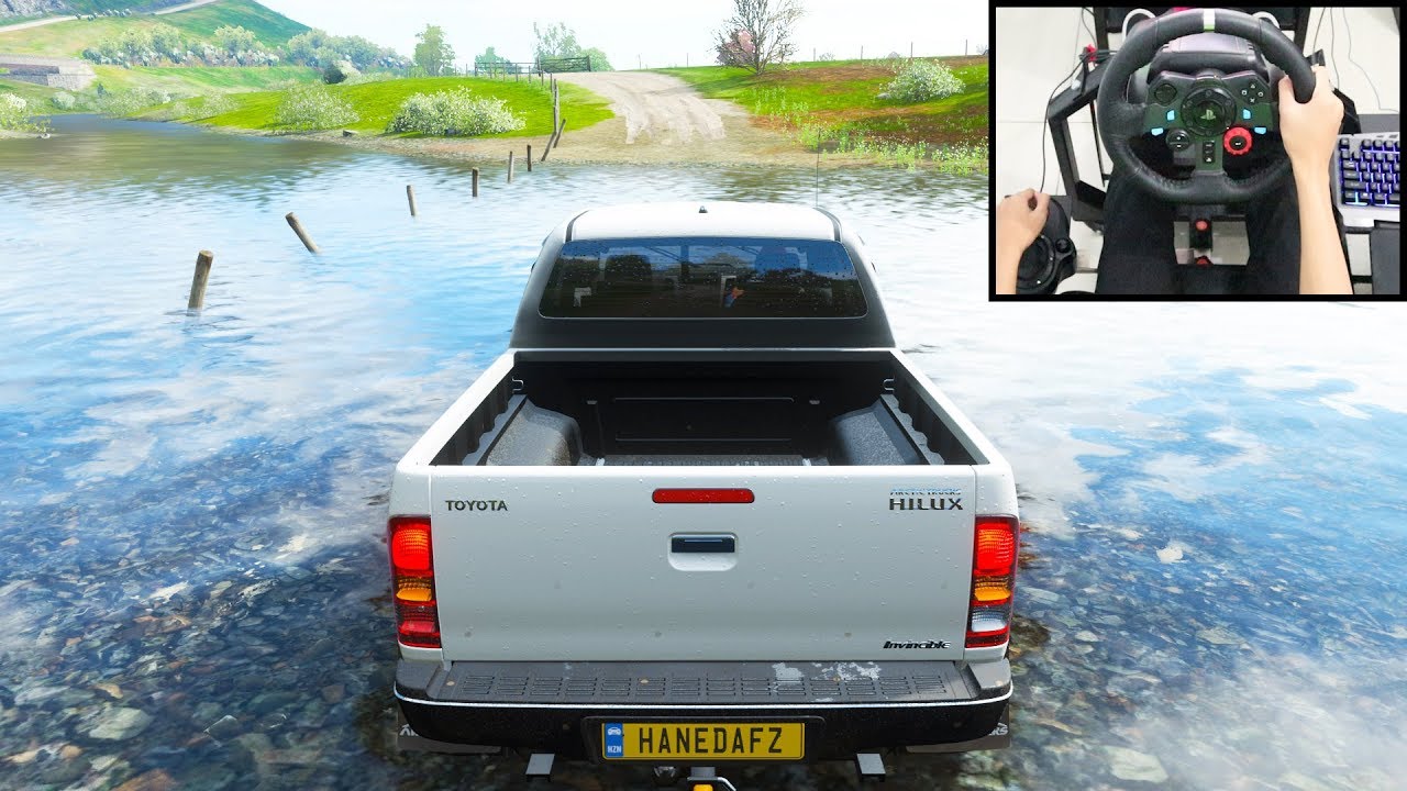 Toyota Hilux Truck - Forza Horizon 4 | Logitech g29 gameplay
