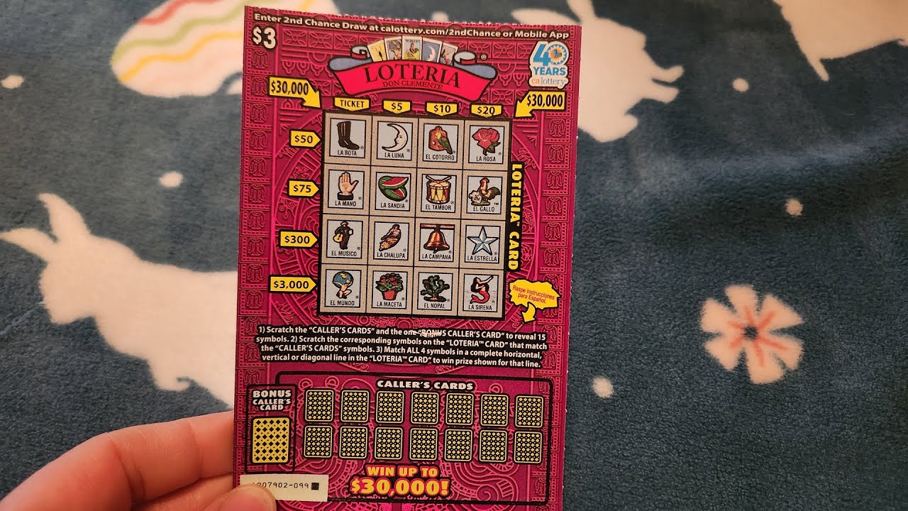 2025 LOTERIA Scratcher
