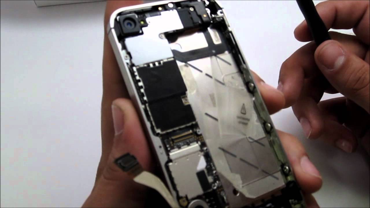 iPhone 4S Take Apart Repair Guide (By Zeetron.com)