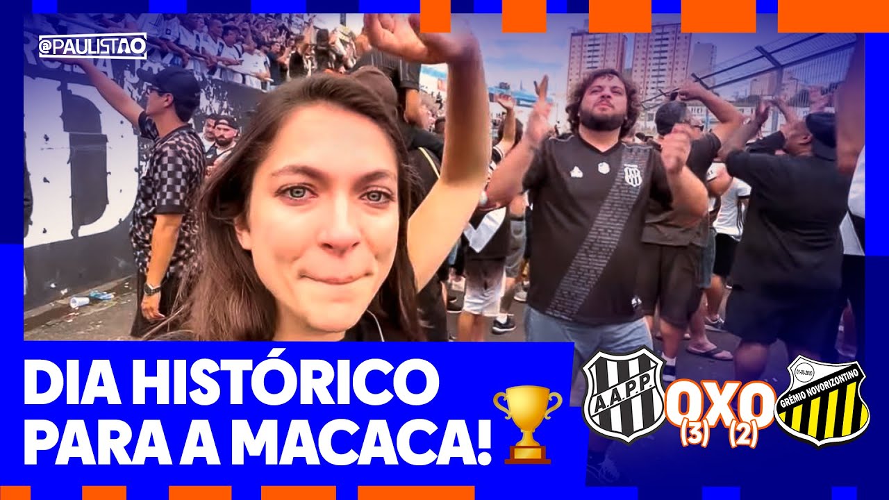 DEPOIS DE 53 ANOS, A PONTE PRETA É CAMPEÃ DO PAULISTÃO A2!