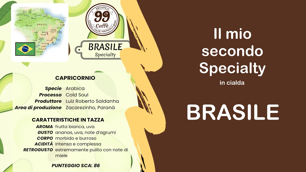 lancio il 2° Caffè Specialty!
