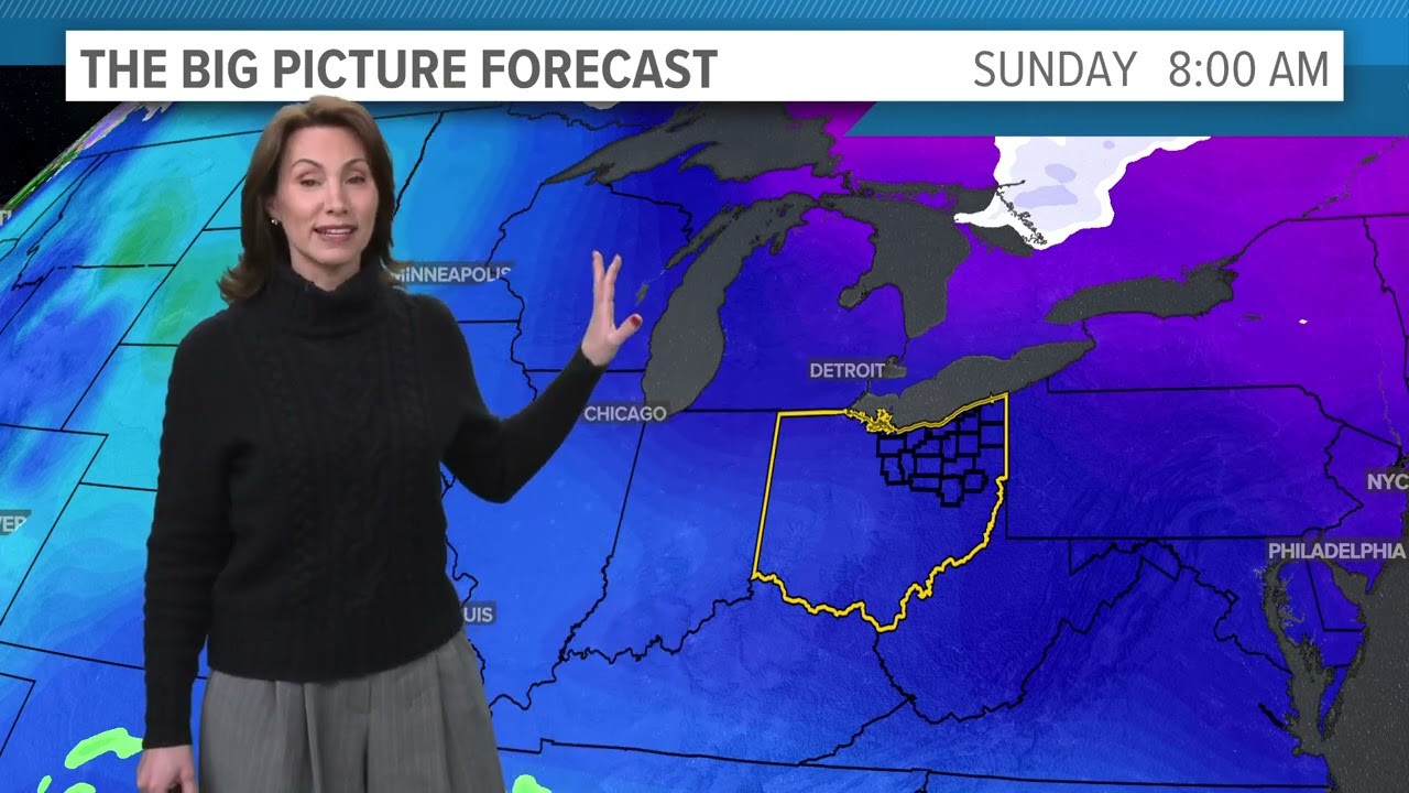Cleveland weather: Snow on Friday but sun on the weekend in Northeast Ohio