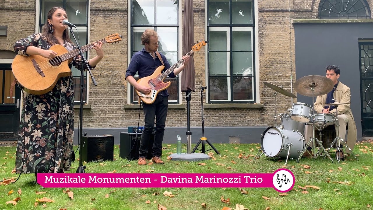 Davina Marinozzi Trio @ Open Monumenten Dagen Dordrecht 2021 - E La Chiamano Estate (Bruno Martino)