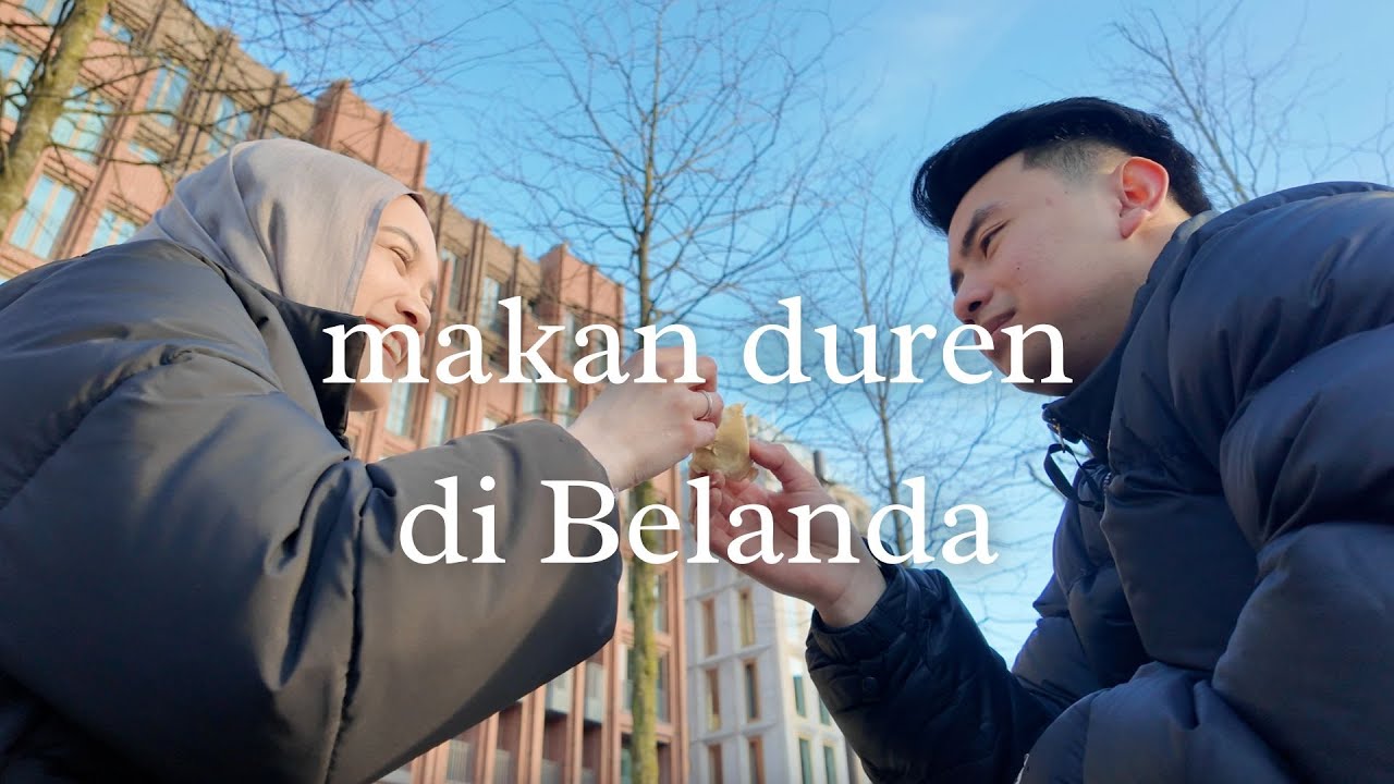 Makan Duren ditengah kota Groningen, Belanda🇳🇱 | Aquira & Chiesa's Digital Diary