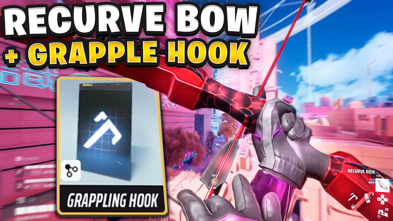 The RECURVE BOW + GRAPPLING HOOK is INSANE in The Finals Season 7