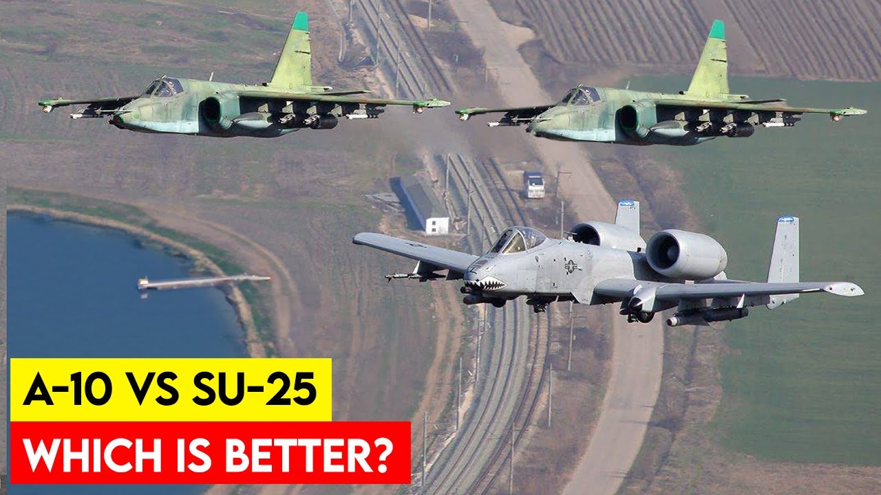 А-10 против СУ-25: что лучше?