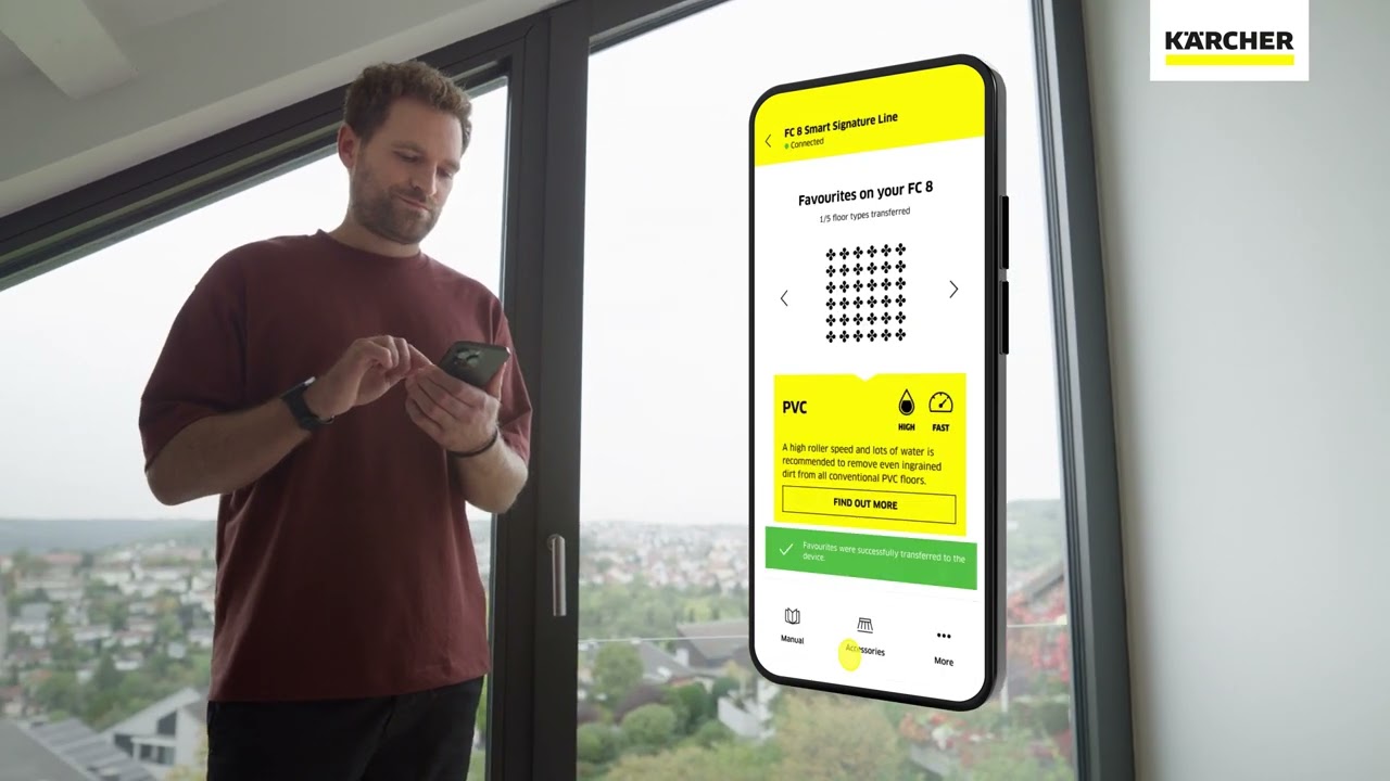 Čistič tvrdých podláh FC 8 Smart Signature Line
