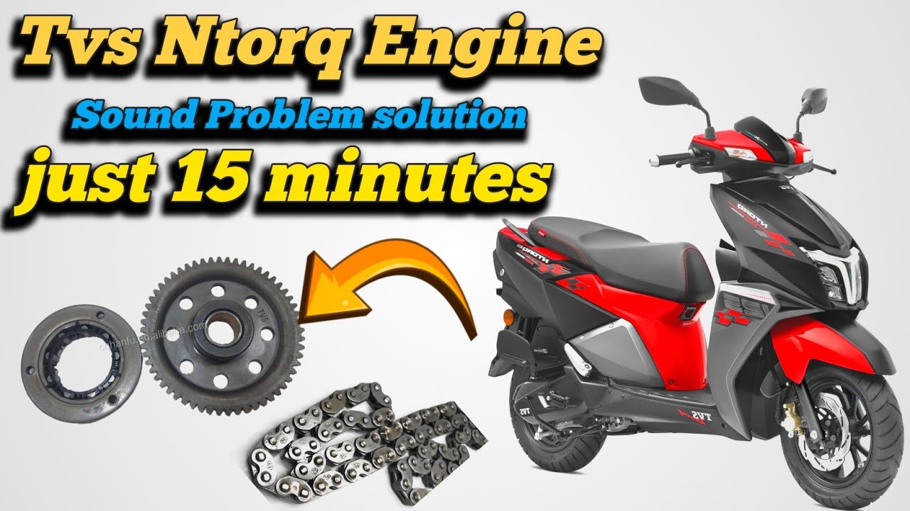 How to solve Tvs Ntorq Engine sound problem||Tvs Ntorq Engine sound कैसे ठिक करे || #tvs #ntorq
