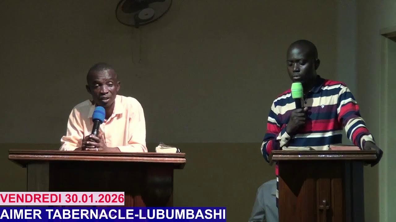 2 EME PARTIE CINQUIEME MYSTERE |VENDREDI  30.01.2026|REV KAZADI