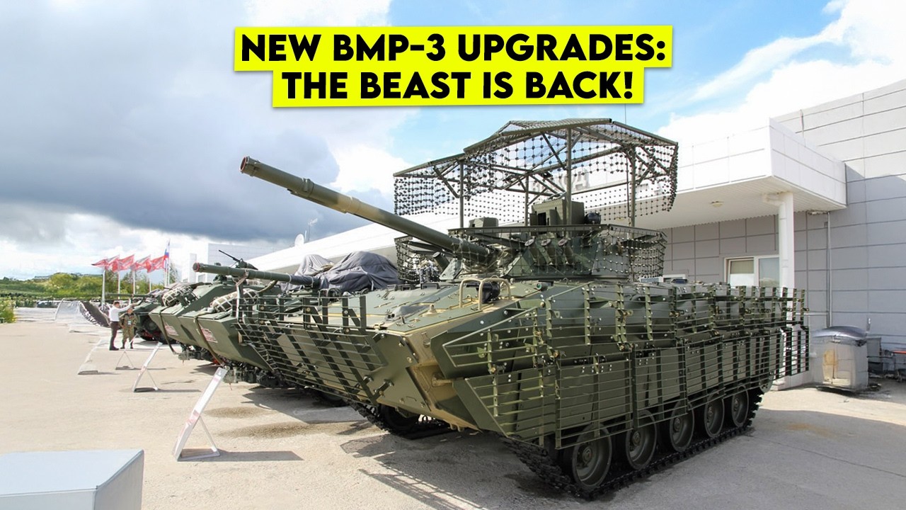 Revealed! Russia Unveils New Upgrade of the BMP-3 IFV