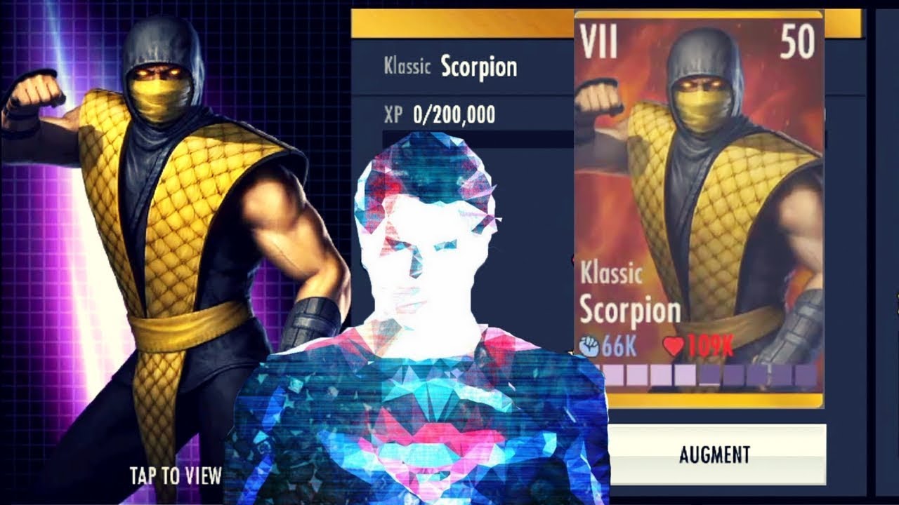 Klassic Scorpion Maxed Augmented Review! Injustice Gods Among Us 2.17! iOS/Android