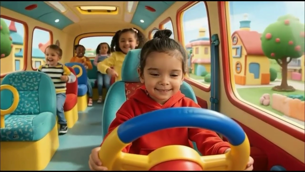 Wheels on the bus | Nursery Rhymes and Kids Songs