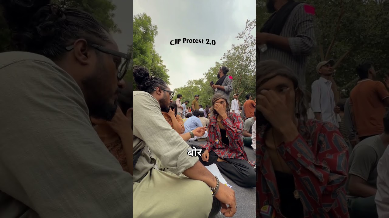CJP Peaceful Protest 2.0 @ Jantar Mantar New Delhi