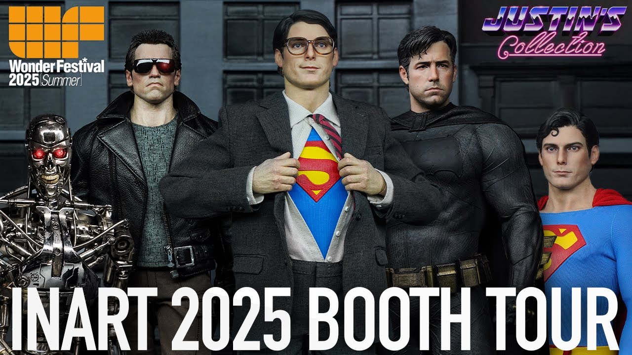 INART Superman, BvS Batman, Terminator & More Booth Tour Wonder Festival 2025