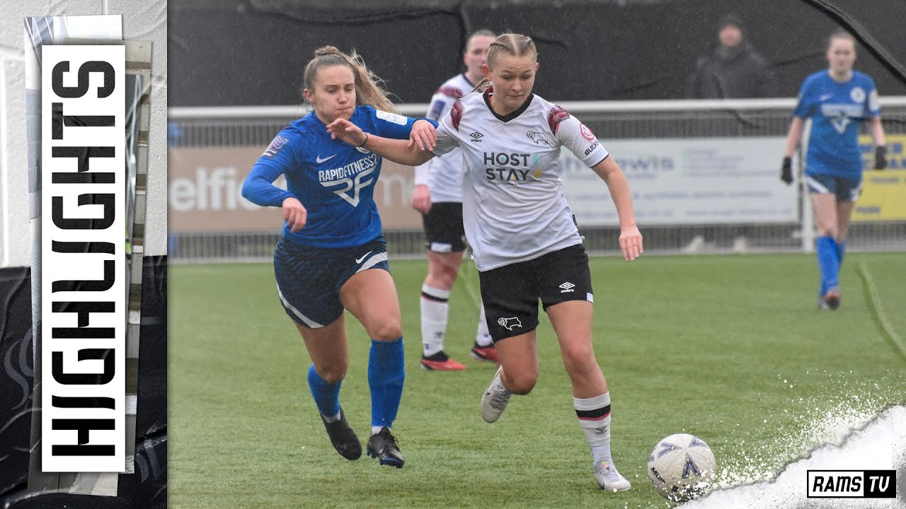 HIGHLIGHTS | Derby County Women Vs Halifax FC Women
