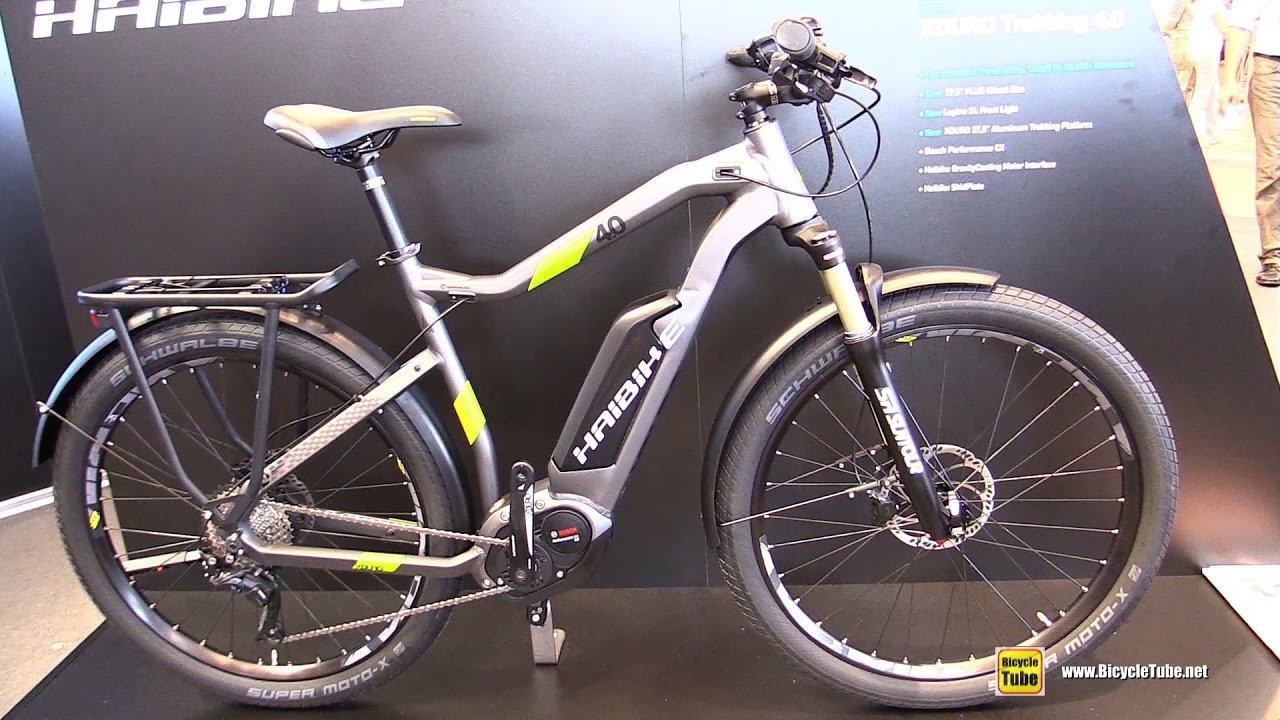 2017 Haibike xDuro Trekking 4.0 Road Bike - Walkaround - 2016 Eurobike