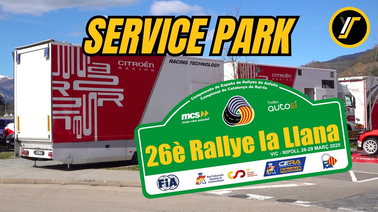 SERVICE PARK | Rallye La Llana 2025 | CERA