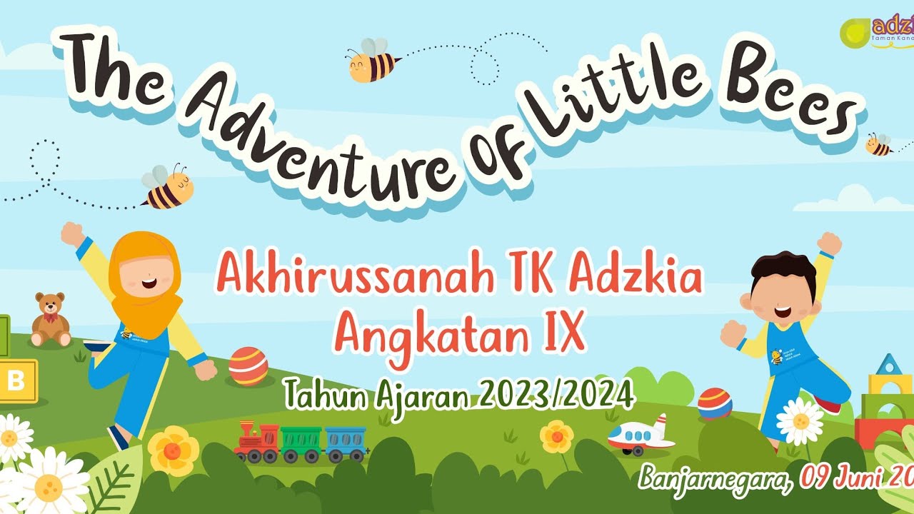 Akhirussanah TK Adzkia Banjarnegara Angkatan IX Tahun Ajaran 2023/2024