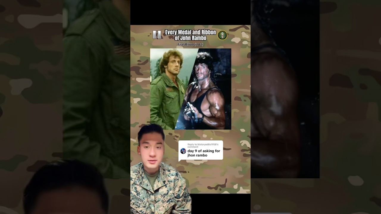 John Rambo&rsquo;s Medals and Ribbons #army #marines #navy #militaryhistory #military #usa