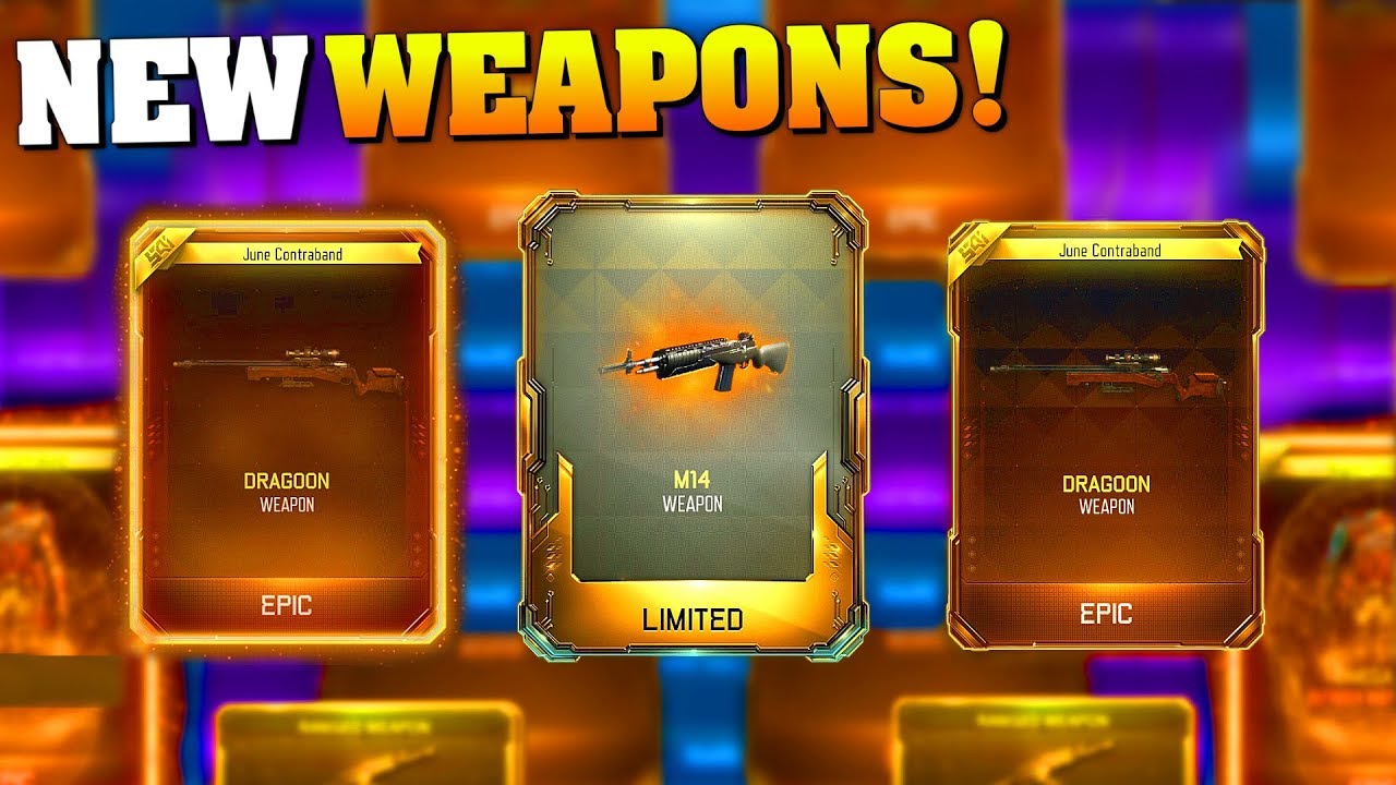 I GOT THE DRAGOON… TWICE! AND THE M14! (Black Ops 3 Supply Drop Opening) - MatMicMar