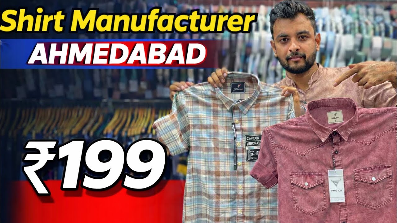 Shirt Manufacturer in Ahmedabad | Ahmedabad Shirt Wholesale | Fire Ox Jeans
