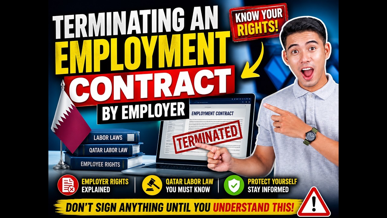 Qatar Labor Rights 2025 | Unjustified Termination Explained | Mexcreationtv
