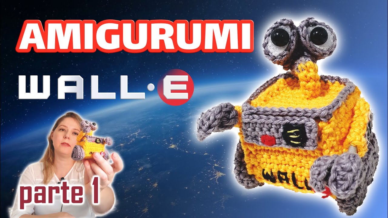 Amigurumi do Wall-e. Tutorial Parte 1