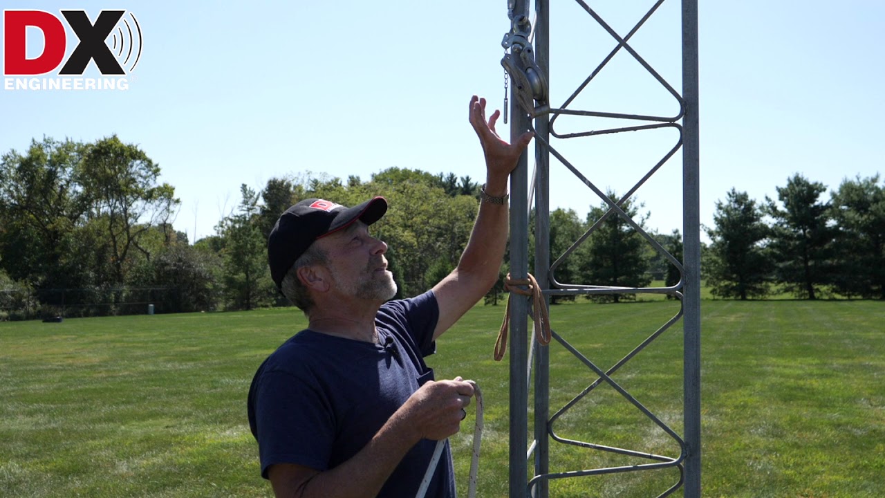 Amateur Radio Tower Safety Part 3: Rigging a Load on a Tower
