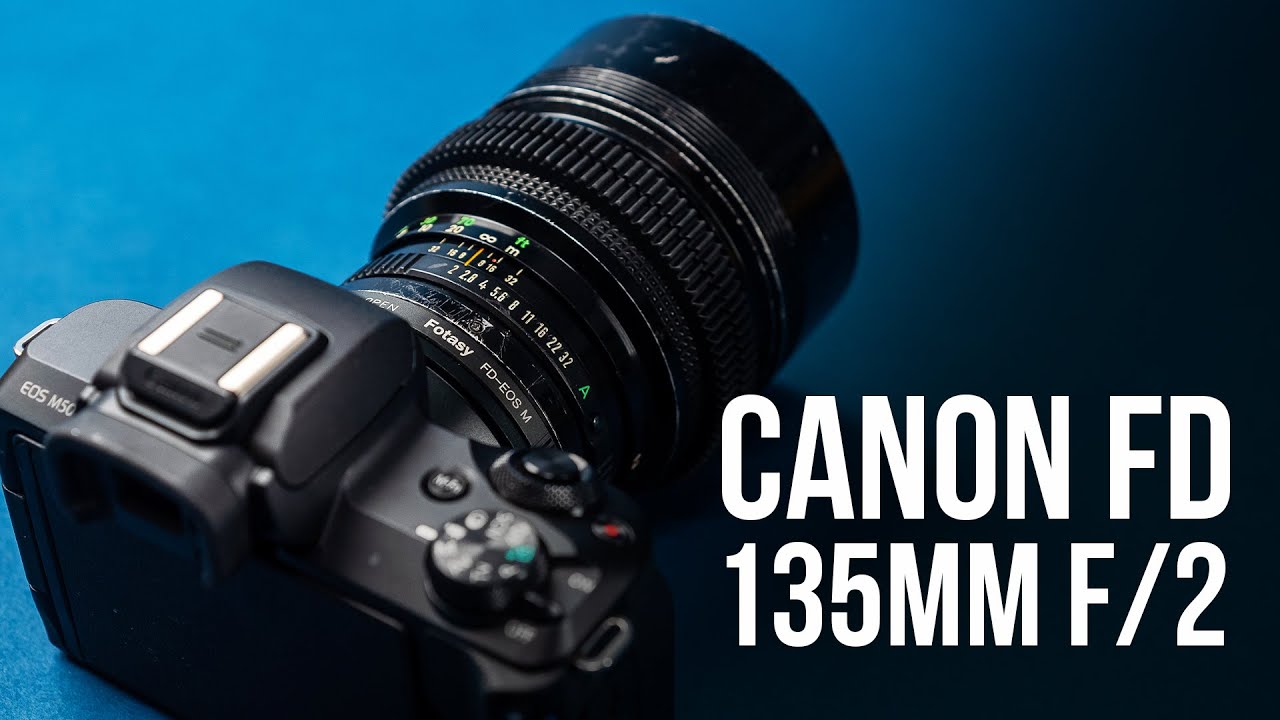 Canon FD 135mm f/2 - Two Lenses In One!
