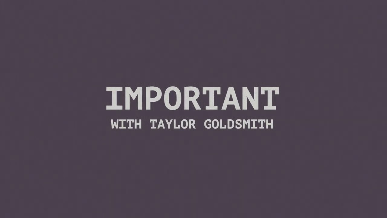 Michigander - Important (With Taylor Goldsmith of Dawes)